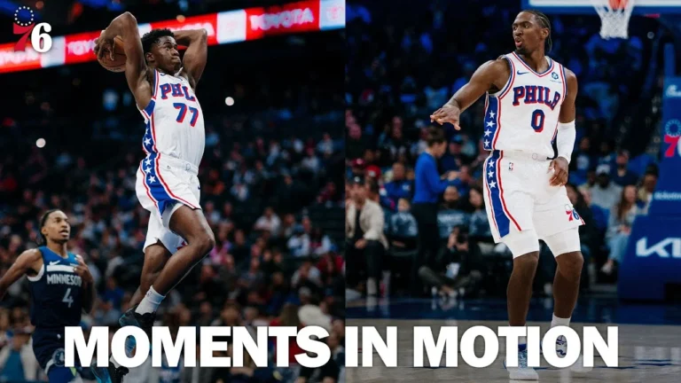 Moments in Motion: Sixers vs. Timberwolves 10.17.25