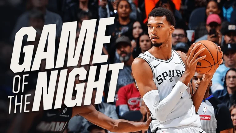 GAME OF THE NIGHT: HEAT at SPURS October 30, 2025