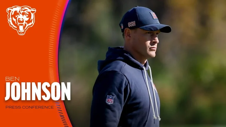 Ben Johnson pleased with week of practice Chicago Bears