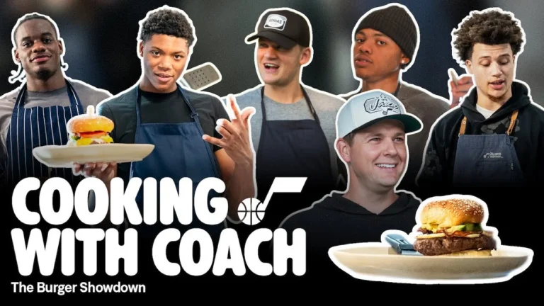 COOKING WITH COACH: The Burger Showdown UTAH JAZZ