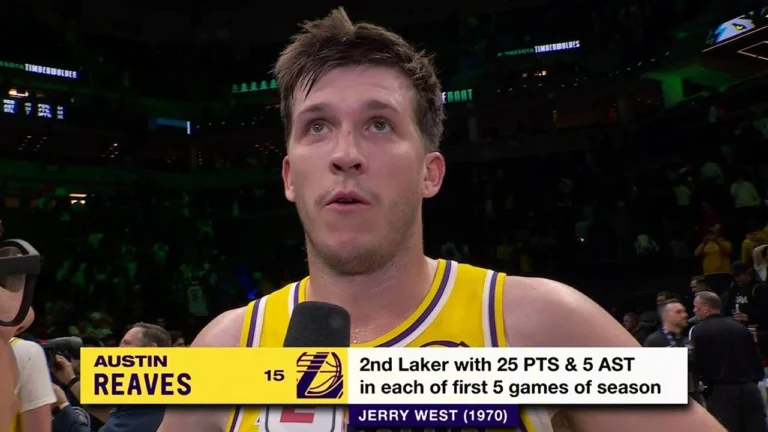 Austin Reaves’ INCREDIBLE Start Makes Lakers’ History