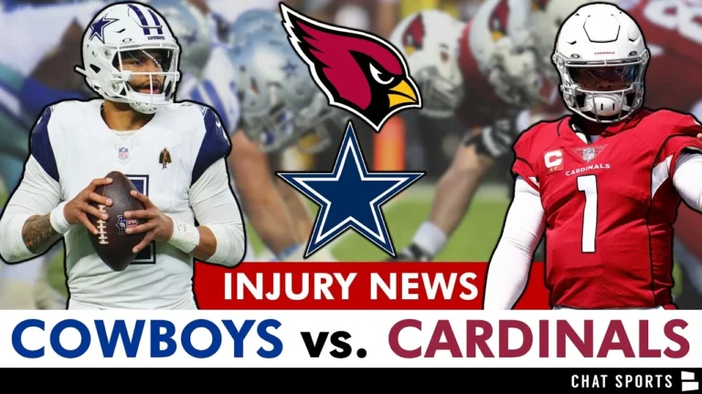 Cowboys vs. Cardinals Preview, Prediction, Injury Report, Cooper Beebe, Donovan Wilson NFL Week 9