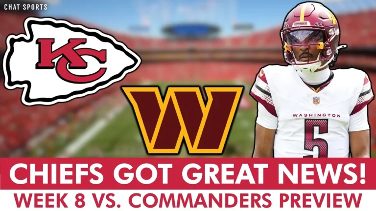 HUGE Chiefs Injury Update Kansas City Chiefs Will Beat The Commanders On Monday Night Football If