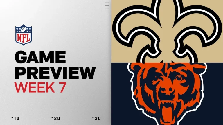 New Orleans Saints vs Chicago Bears Week 7 Game Preview