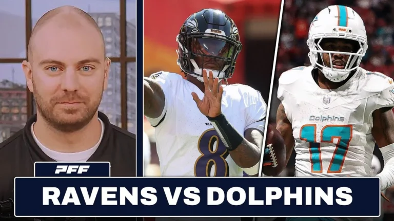 Baltimore Ravens vs. Miami Dolphins Preview & Prediction PFF