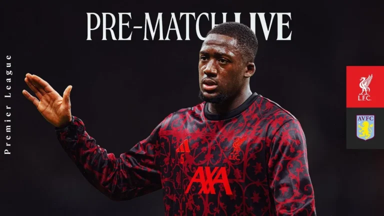Pre-Match Live: Liverpool vs Aston Villa Premier League Build-up From Anfield