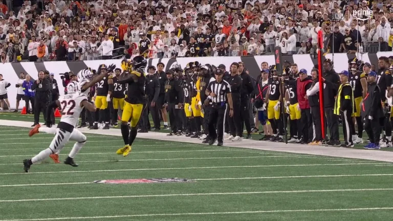 That was a PICK?? Bengals’ turnover requires multiple watches