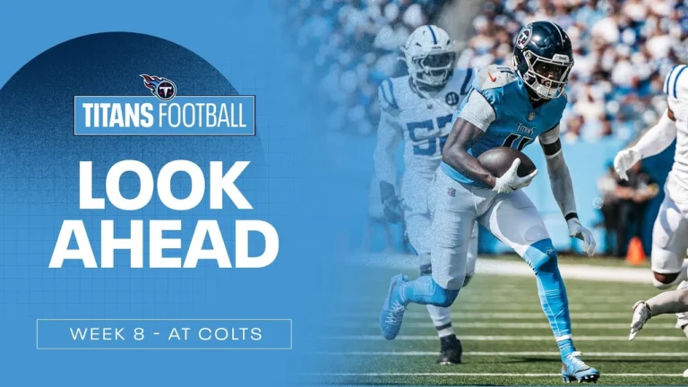 Titans Set for AFC South Battle with Colts Look Ahead