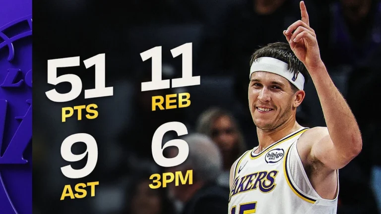 Austin Reaves CAREER-HIGH 51 PTS vs Kings! October 26, 2025