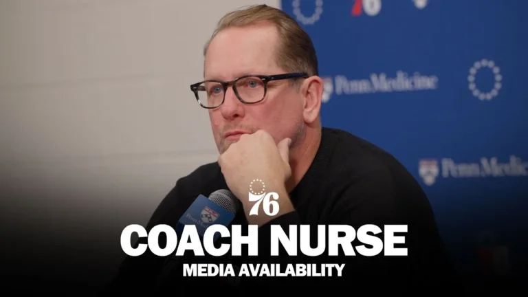 Philadelphia 76ers Postgame Media Availability Coach Nurse 10.27.25