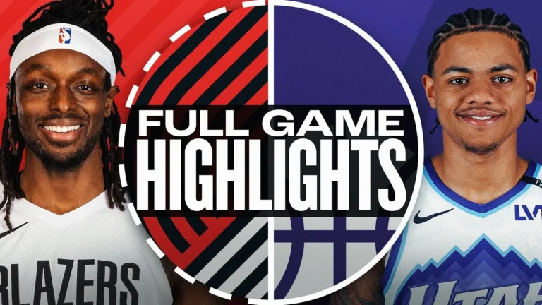 TRAIL BLAZERS at JAZZ FULL GAME HIGHLIGHTS October 16, 2025