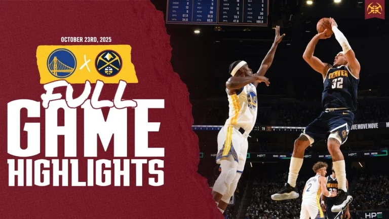 Denver Nuggets vs. Golden State Warriors Full OT Game Highlights