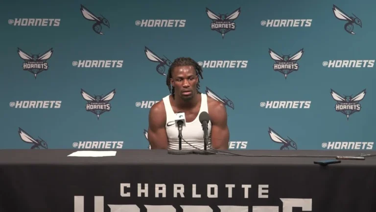 Hornets vs Magic: Sion James Postgame Media Availability 10 30 2025
