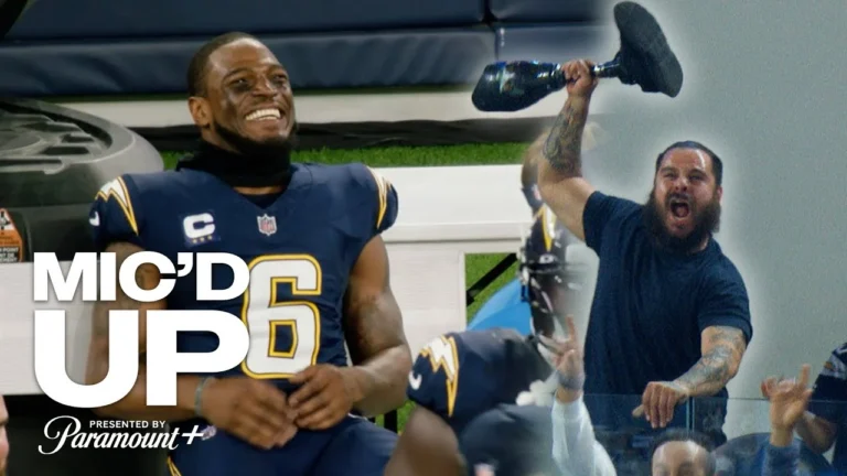 Micd Up: Perryman Vs Vikings Bruh Took His Leg Off! LA Chargers