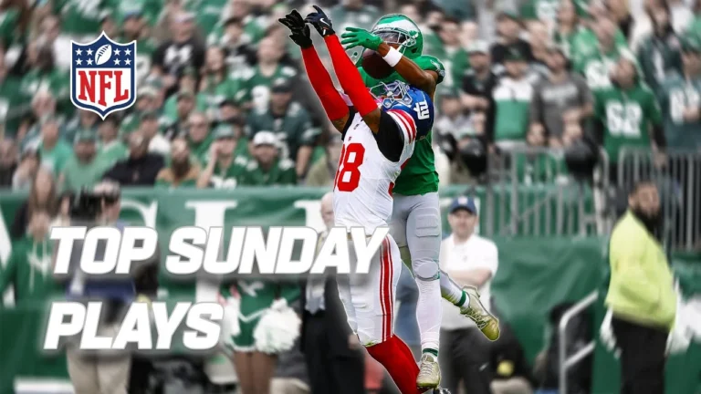 The TOP Plays from Sunday Week 8