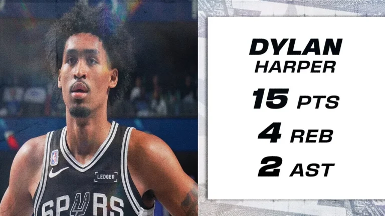 Dylan Harpers ELECTRIC NBA Debut!