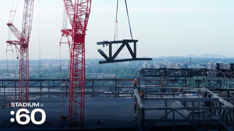 Inside the New Nissan Stadium: Terrace Update with Stunning Nashville Views Stadium in :60