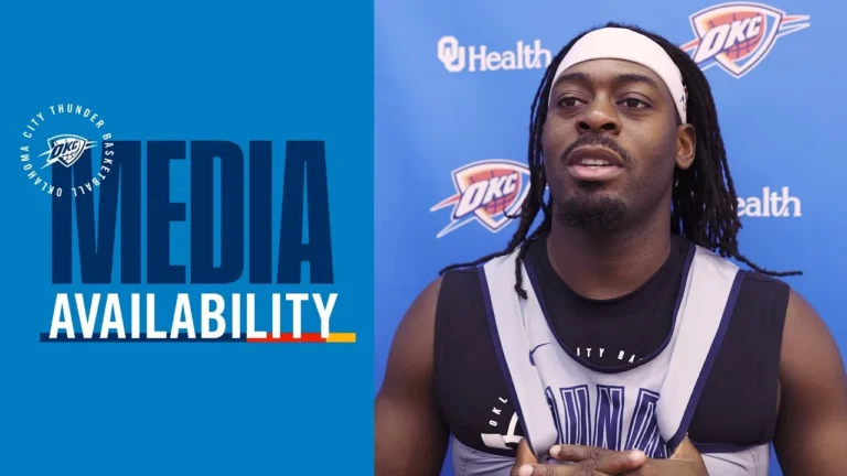 OKC Thunder Media Availability Practice Preseason October 16, 2025