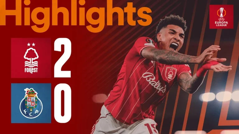 Igor Jesus KAMEHAMEHA! Nottingham Forest 2-0 FC Porto UEFA Europa League Highlights