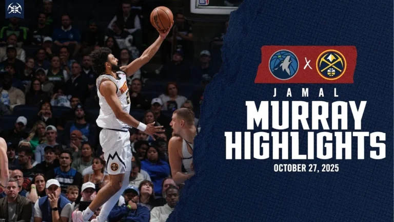 Jamal Murray Full Game Highlights vs. Timberwolves 10 27 25