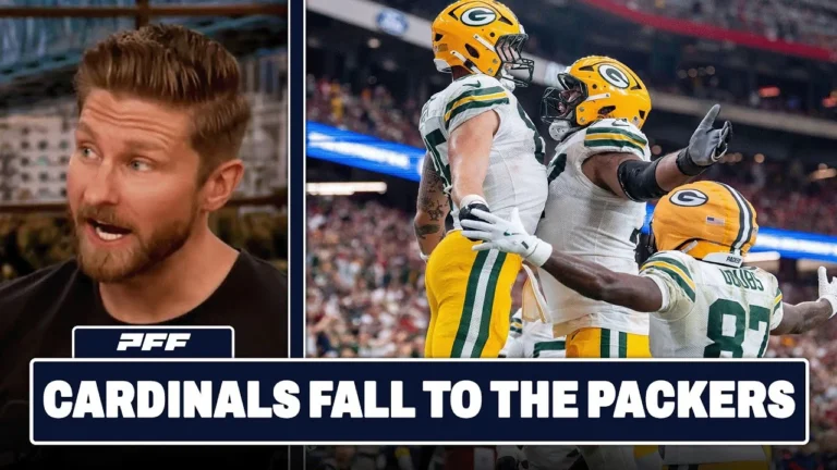 Green Bay Packers vs. Arizona Cardinals Review PFF Grade Release Show