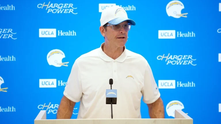 Jim Harbaugh On Injury Updates Vs Colts LA Chargers