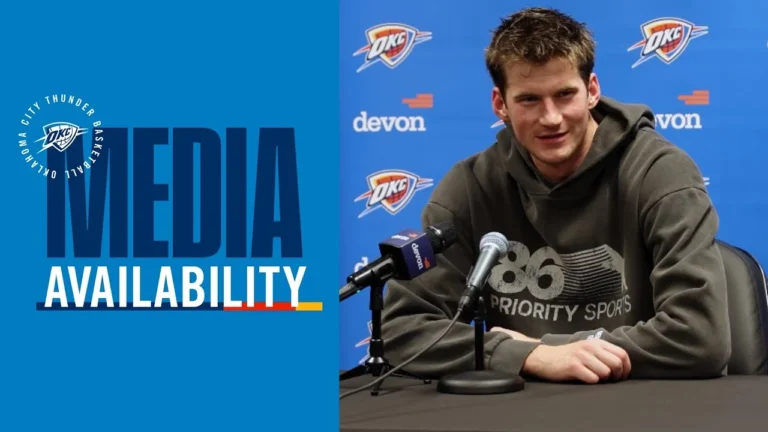 OKC Thunder Full Media Availability Post Game at Milwaukee Bucks Preseason October 14, 2025