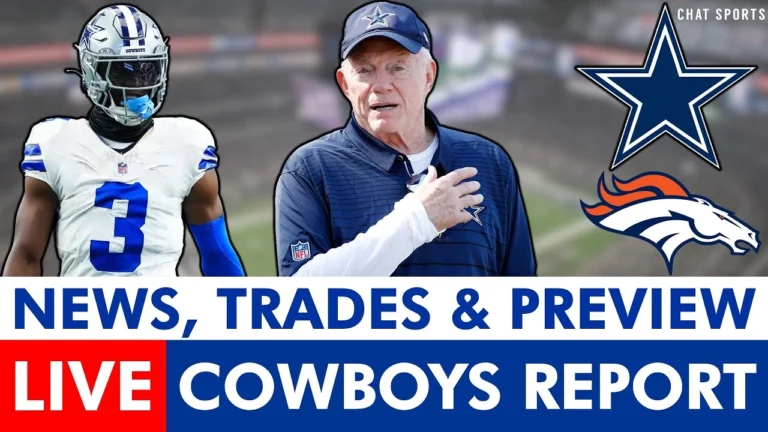 Cowboys Rumors LIVE Ft. George Pickens, DeMarvion Overshown News, Trade Rumors & Broncos Preview