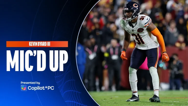 Kevin Byard III Mic’d Up Chicago Bears
