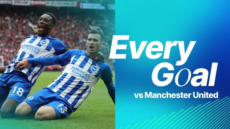 Goals vs Man United Gross, Mitoma & Pedro!