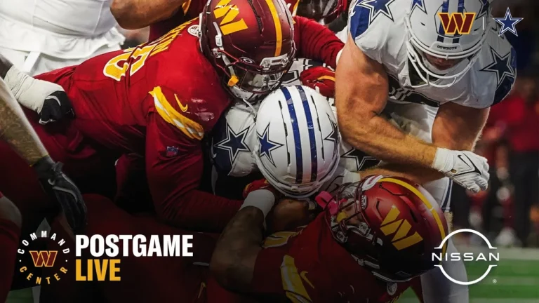 Postgame LIVE: Washington Commanders Fall on Road to Dallas Cowboys NFL Week 7