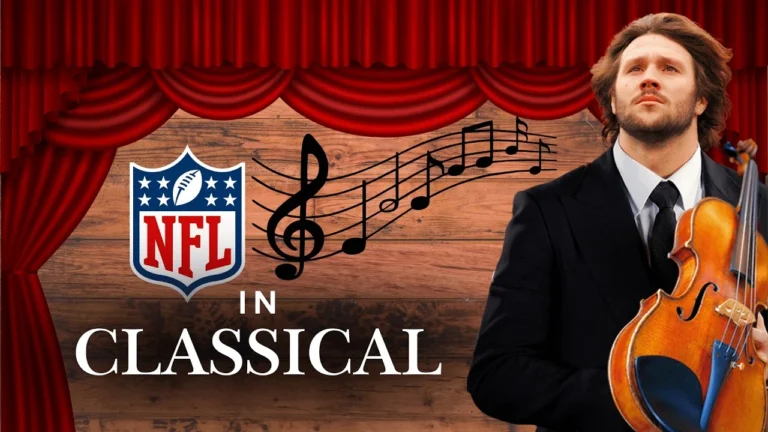 Acrobatic NFL Plays Elevated by Classical Music