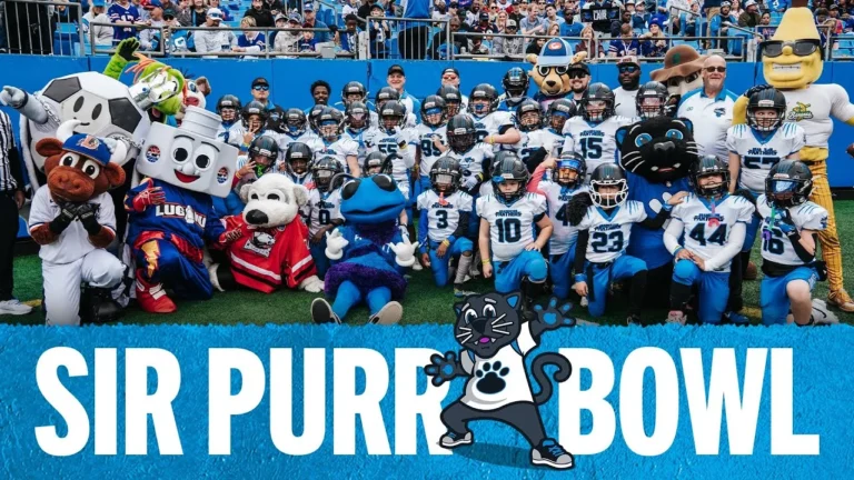 Sir Purr Bowl 2025 with special guest Mike Tolbert Carolina Panthers