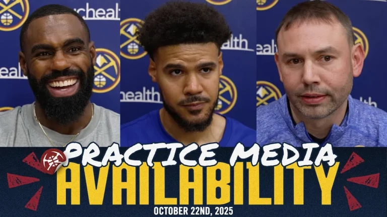Full Post Practice Media 10 22 25 Denver Nuggets