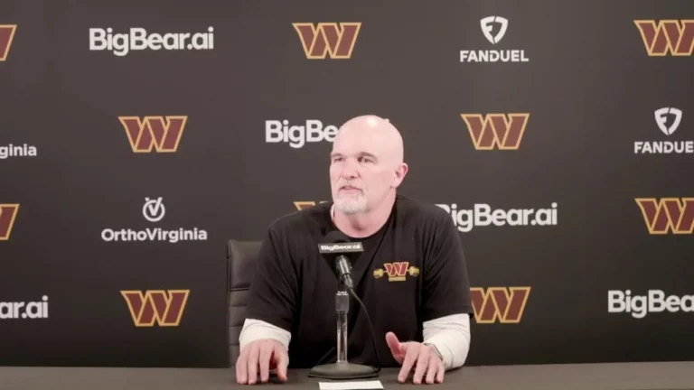 LIVE: HC Dan Quinn Speaks to the Media Before Practice Washington Commanders