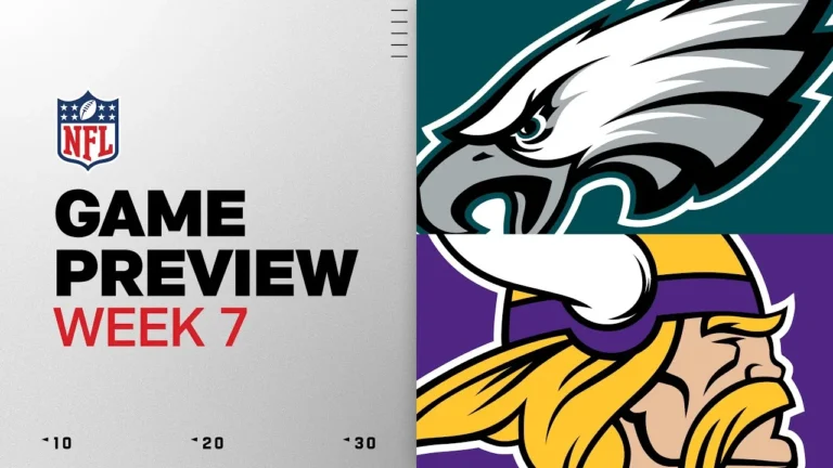Philadelphia Eagles vs Minnesota Vikings Week 7 Game Preview