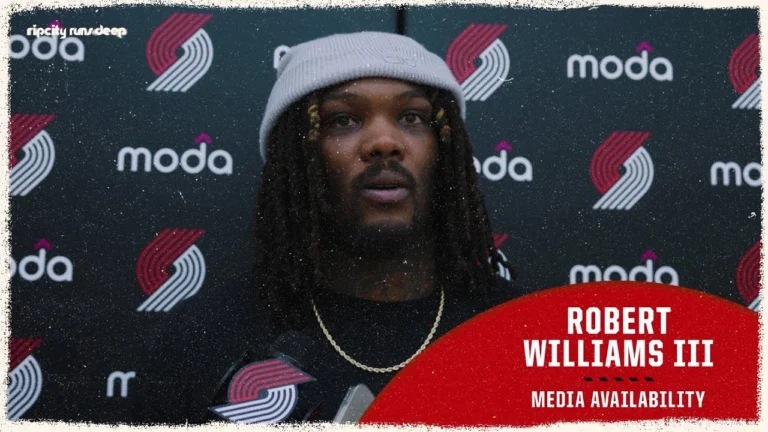 Robert Williams III Practice Media Availability November 29th, 2025