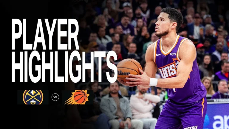 Devin Booker scores 24 points in Phoenix Suns game against the Denver Nuggets