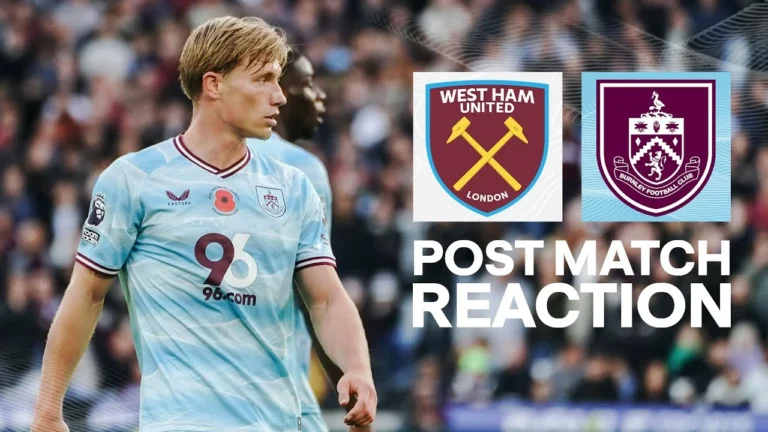 Flemming Assesses West Ham Loss Despite Scoring Opener REACTION West Ham 3-2 Burnley