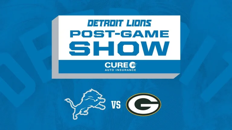 Lions vs. Packers Week 13 Detroit Lions Live CURE Auto Insurance Postgame Show