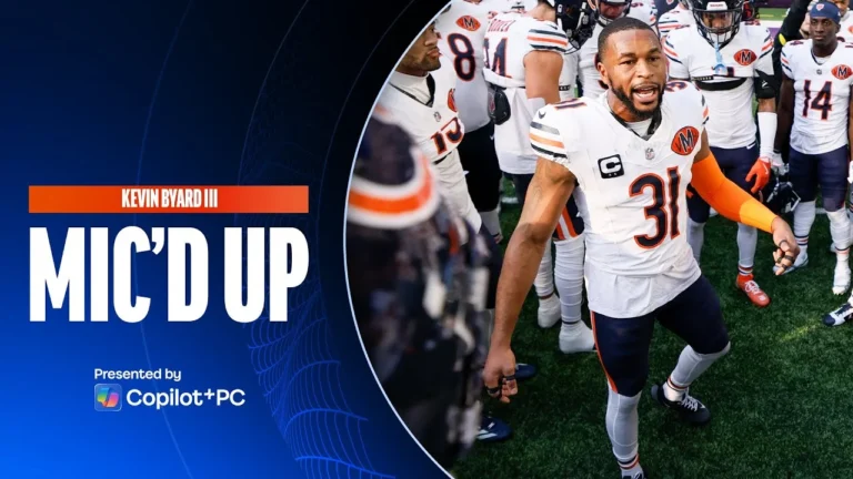 Kevin Byard III Mic’d Up Chicago Bears