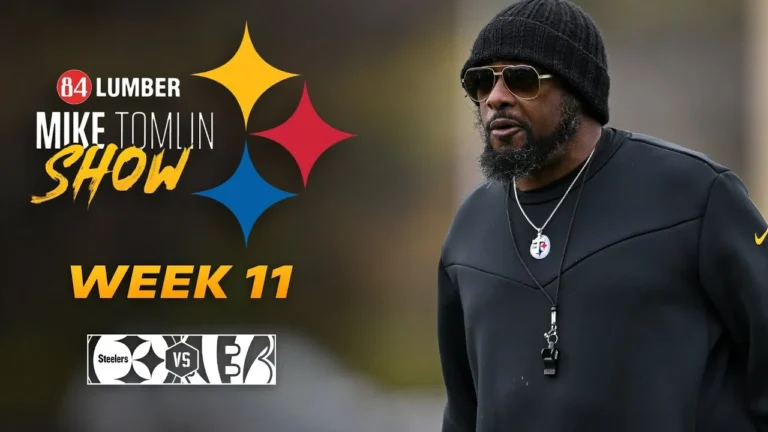 The Mike Tomlin Show: Week 11 vs Cincinnati Bengals Pittsburgh Steelers