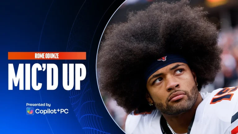 Rome Odunze Mic’d Up Chicago Bears