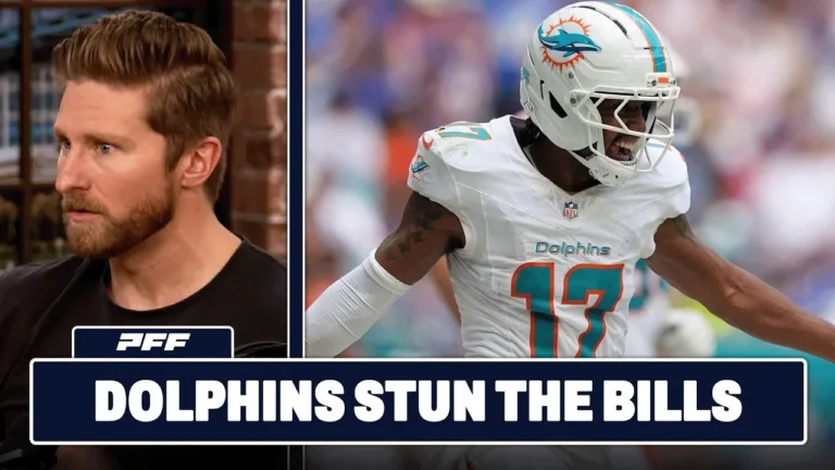 Buffalo Bills vs. Miami Dolphins Review PFF Grade Release Show