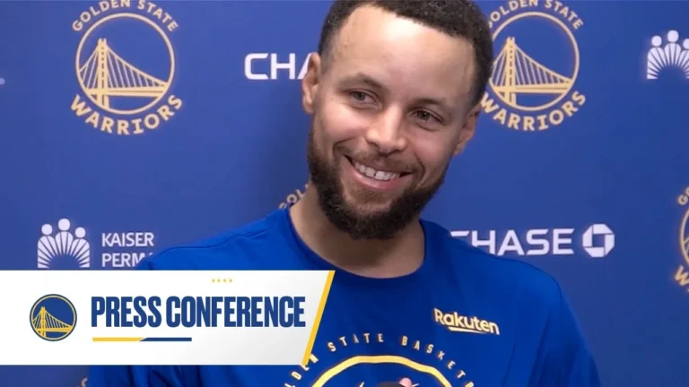 Stephen Curry Recaps Warriors Win, 49 Point Performance over Spurs Nov. 14, 2025