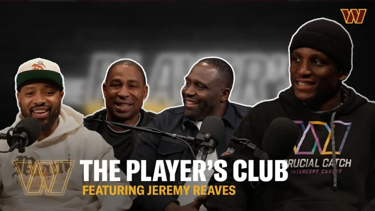 Commanders’ Jeremy Reaves: At the End of the Day, it Comes Down to Willpower The Player’s Club