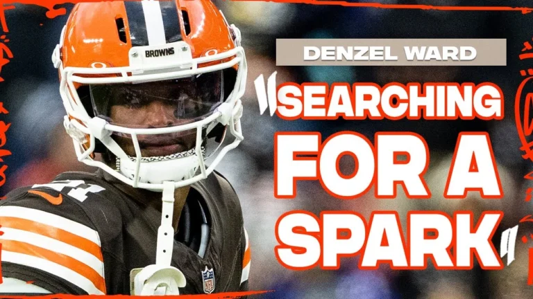 Denzel Ward Press Conference: Searching for a spark