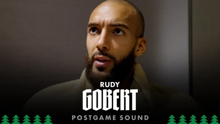 We Didn’t Play Connected. Rudy Gobert Postgame Sound 11.25.25