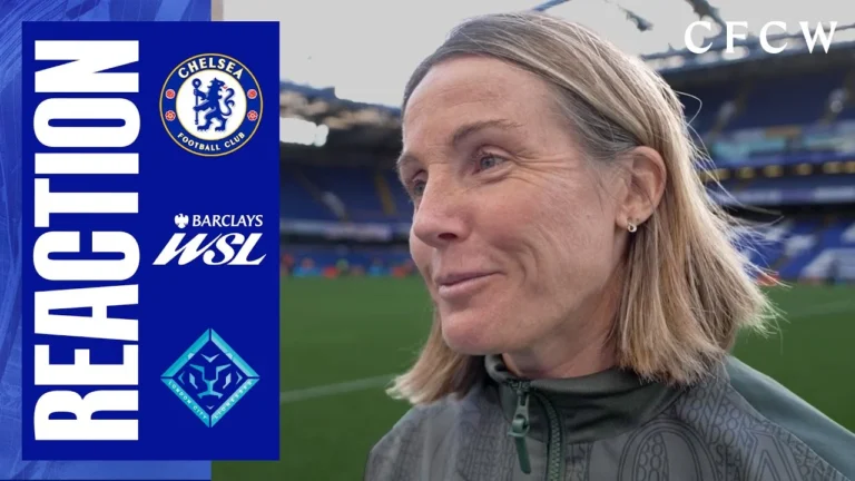 BOMPASTOR react post-Lionesses Chelsea 2-0 London City Lionesses WSL 25 26