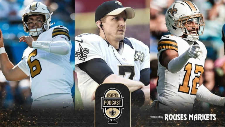 Luke McCown recaps Week 10 vs. Panthers, Tyler Shough Saints Podcast